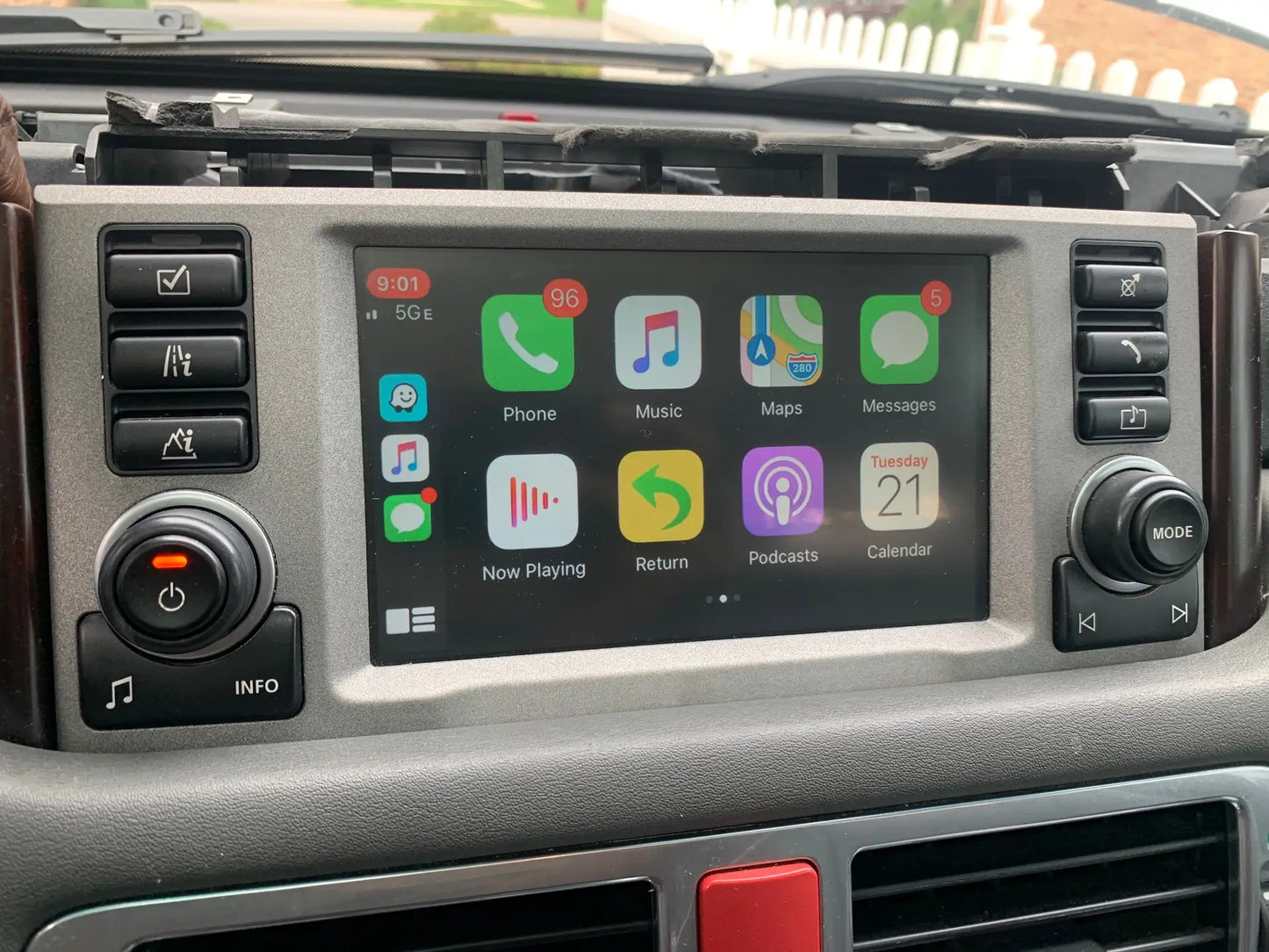 All JLR CarPlay / Android Auto v.2.0 (fitted)